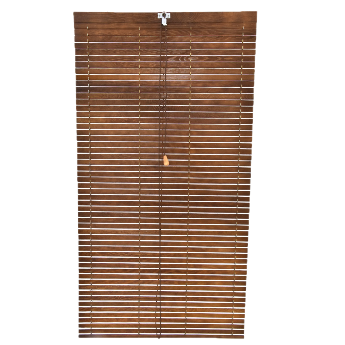 Store enrouleur en bois pour pergola - Brun