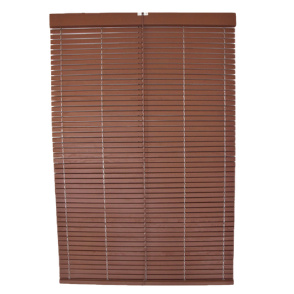 Store enrouleur en bois pour pergola - Chocolat au lait