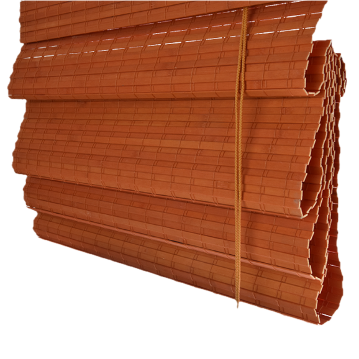 Store bateau en bambou - Orange