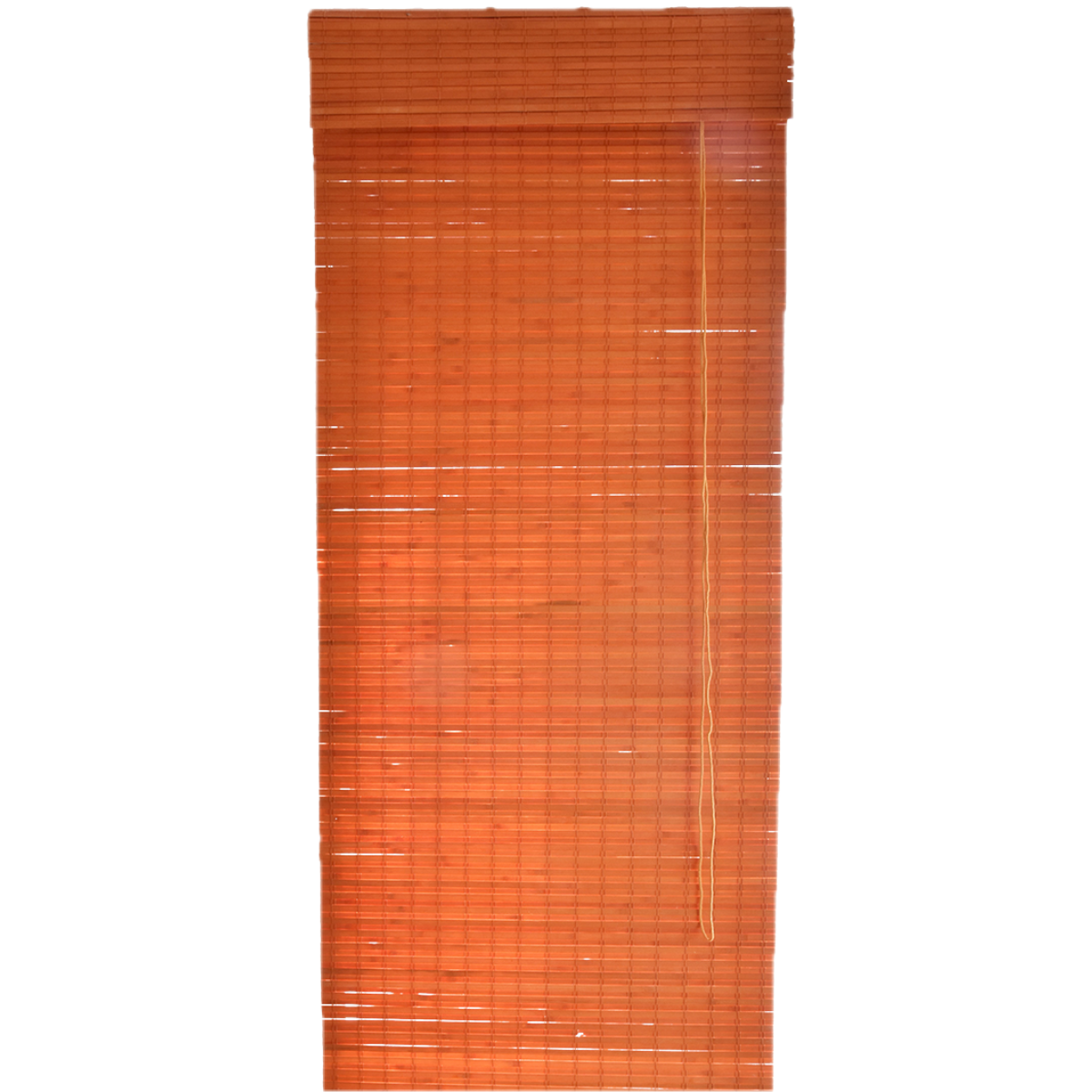 Store bateau en bambou - Orange