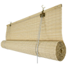 Store enrouleur occultant en bambou - Naturel